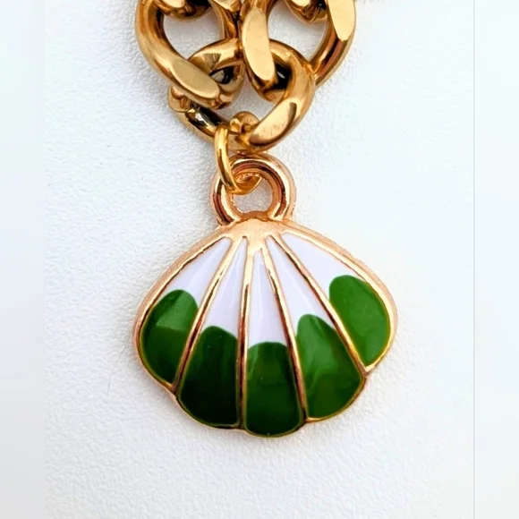 NWOT FabuLove Beach Bliss Gold Charm Bracelet - Picture 13 of 15